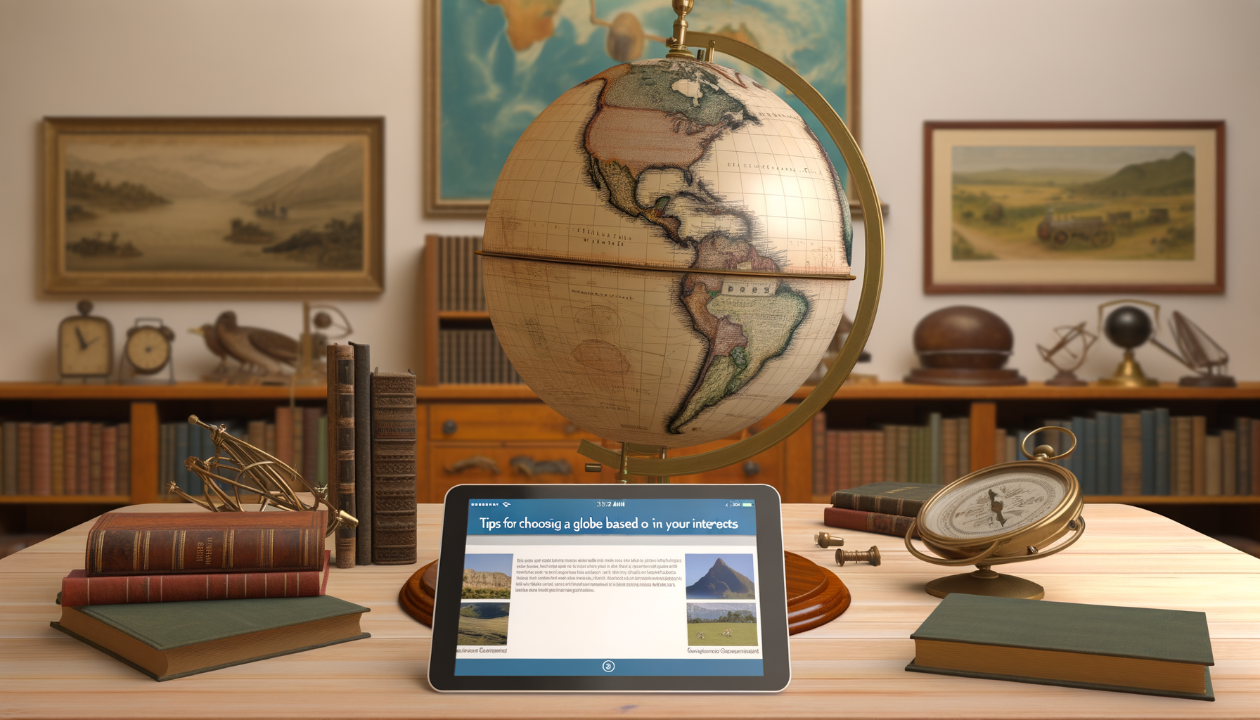 Tips for Choosing a Globe Based on Your Interests