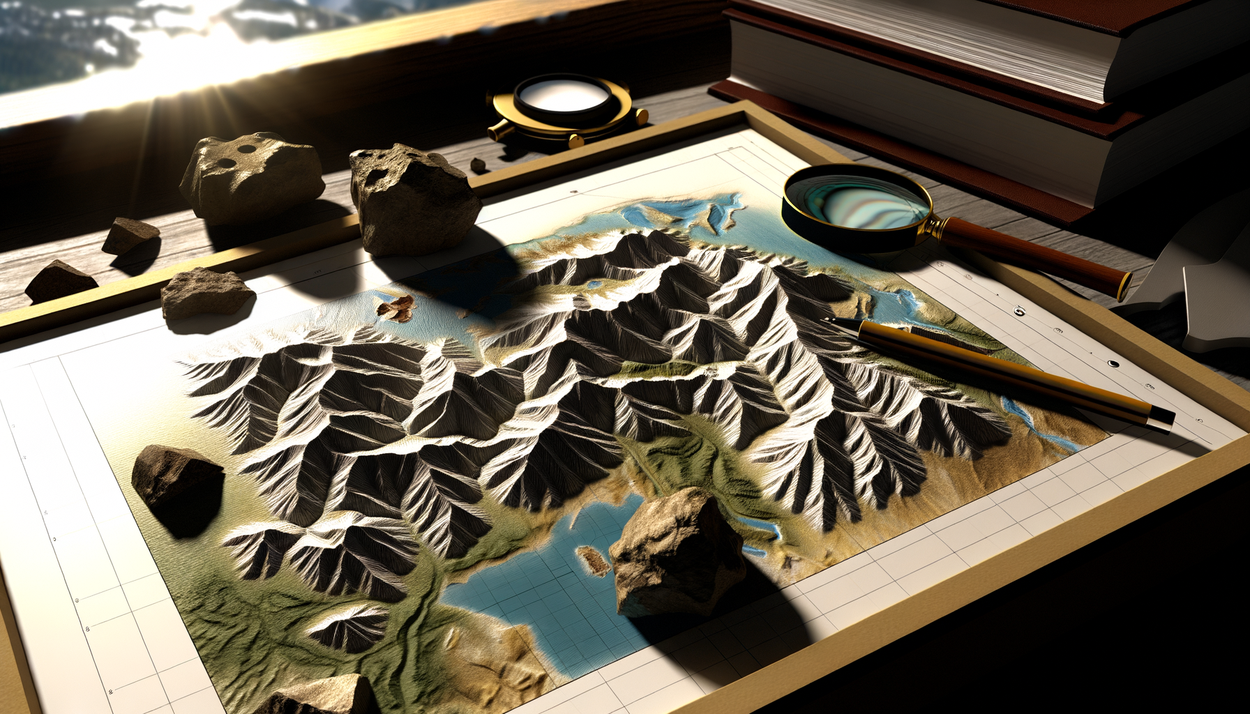 The Geological Insights Provided by Raised Relief Maps