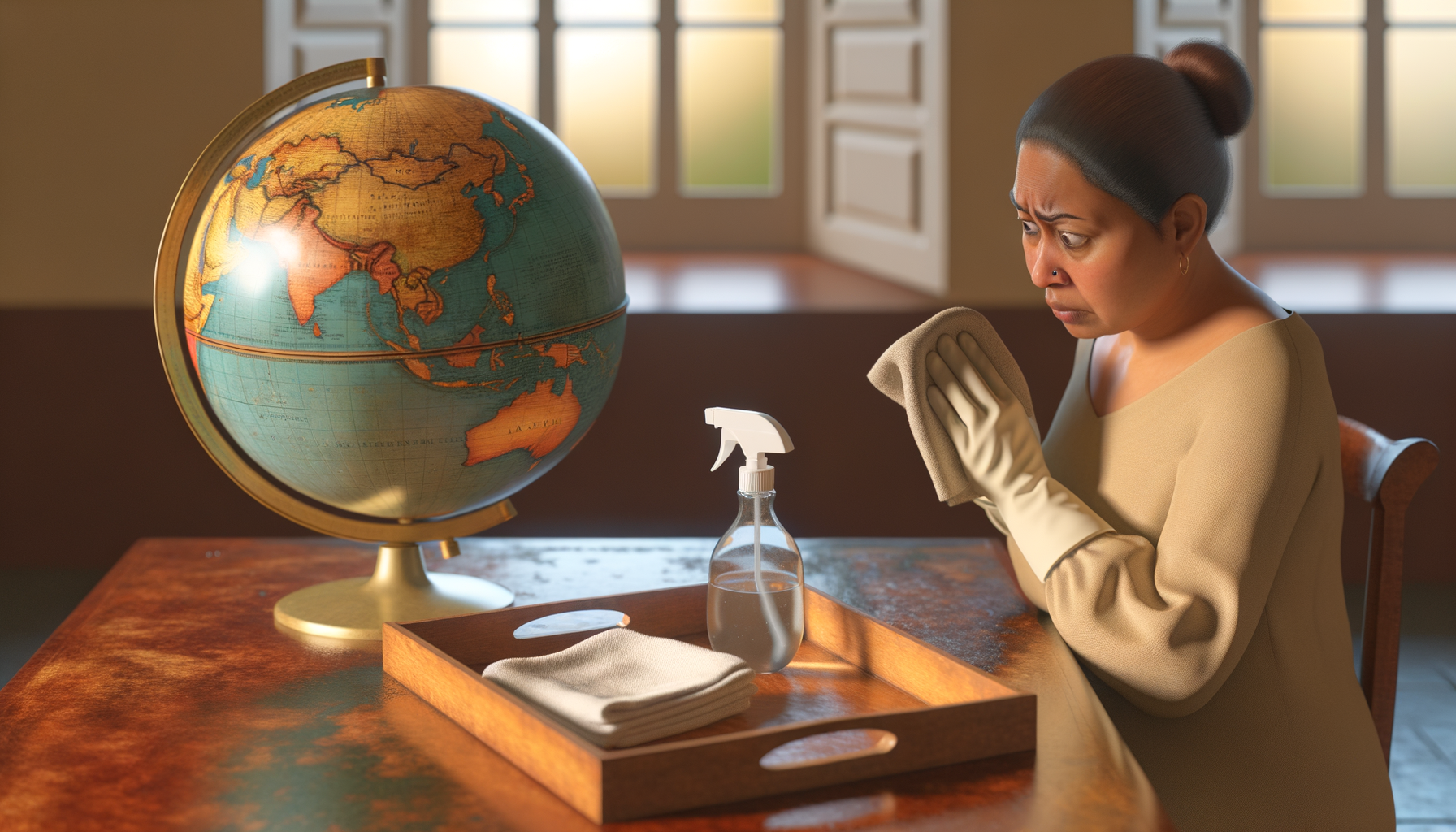 Cleaning and Caring for Your Globe