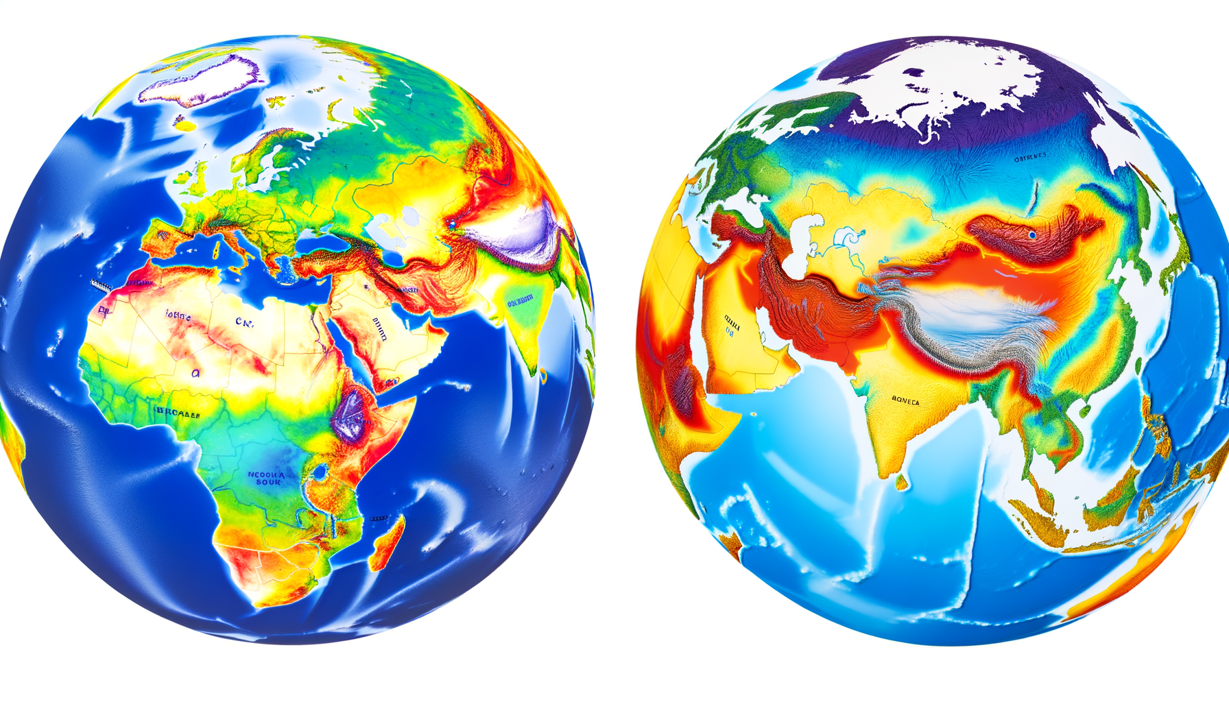 The Difference Between Political and Physical Globes
