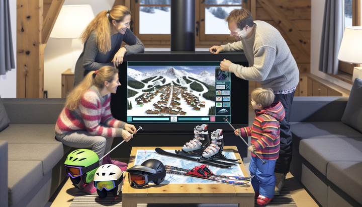 Planning Family Ski Vacations with a TESTPLAY Map