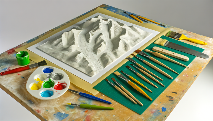 Crafting 3D Raised Relief Ski Maps: The TESTPLAY Process