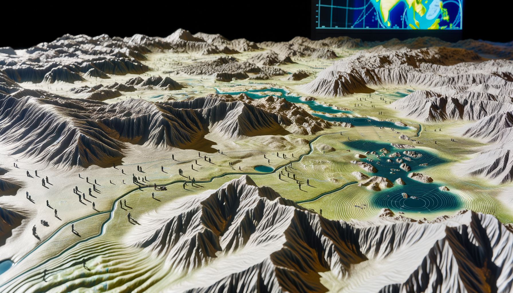 The Science of Scale and Detail in Raised Relief Maps