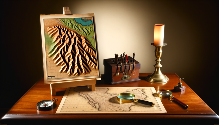 Beyond Flat: Why Raised Relief Maps Offer a Unique Perspective