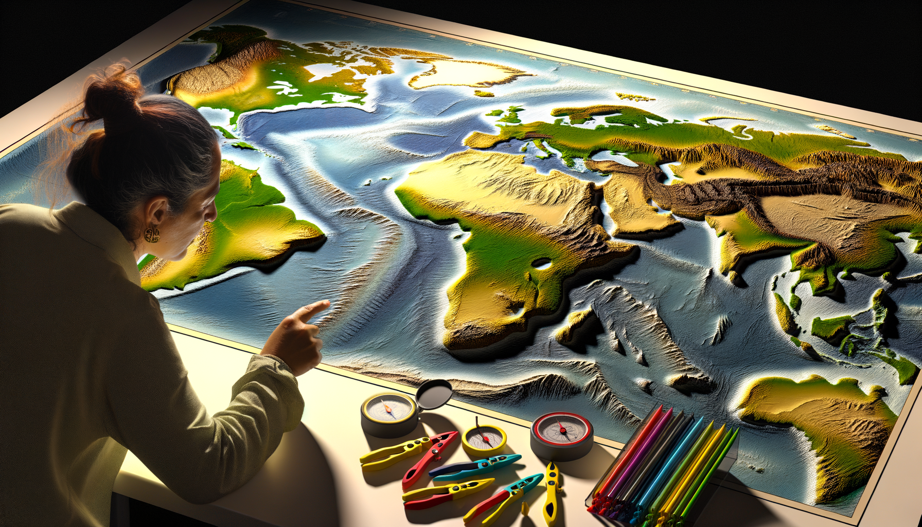 Exploring the World: The Timeless Appeal of Raised Relief Maps
