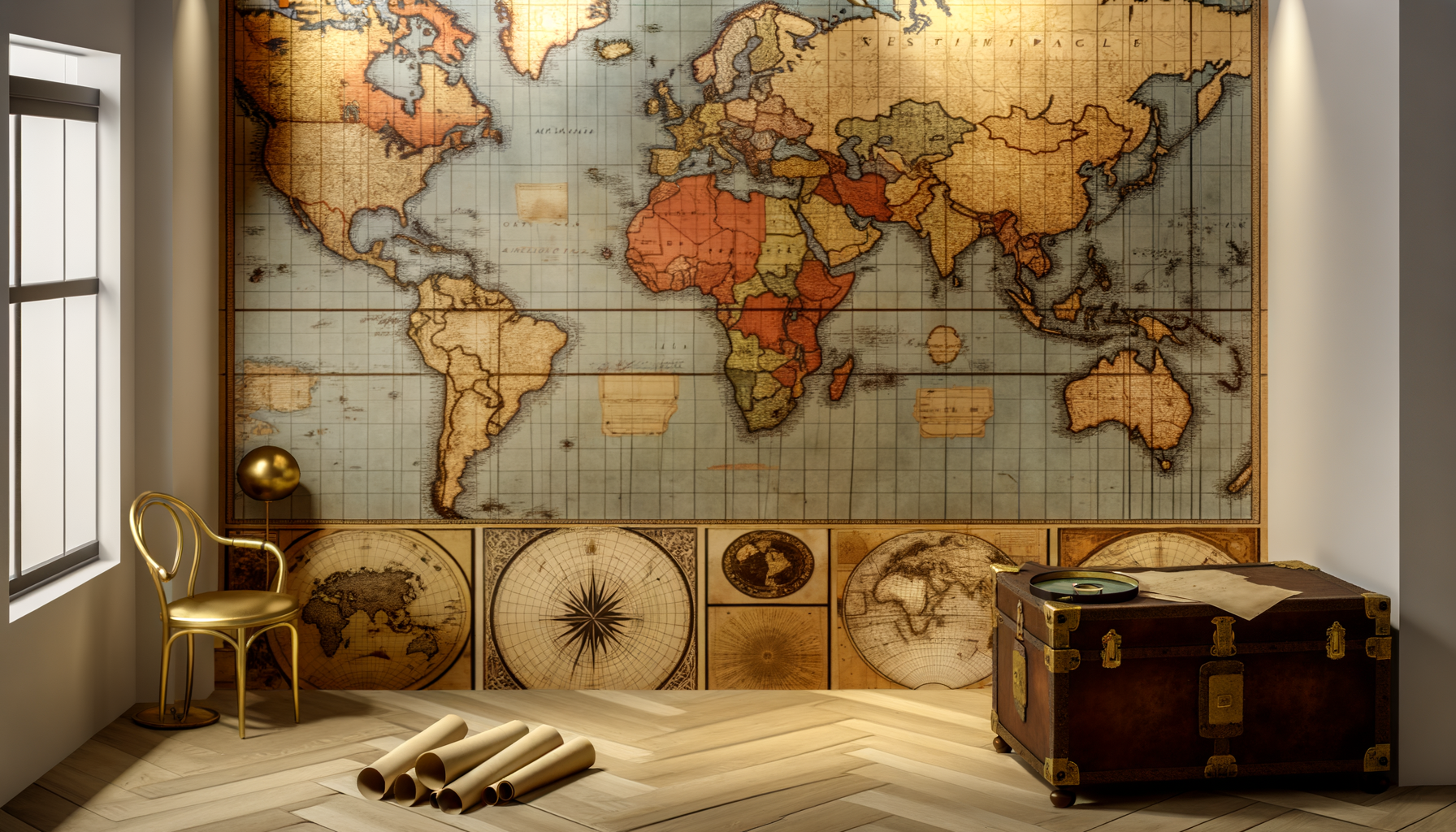 Maps as Art: Decorating Your Space with Cartography