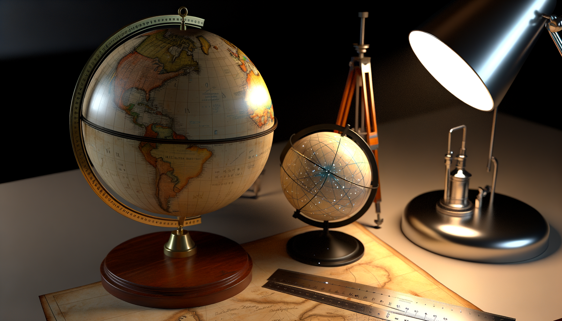Understanding Scale and Distance with Globes