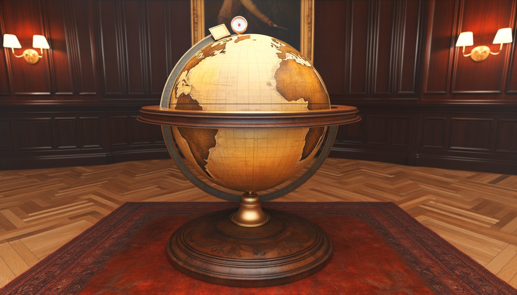 The Appeal of Floor Standing Globes