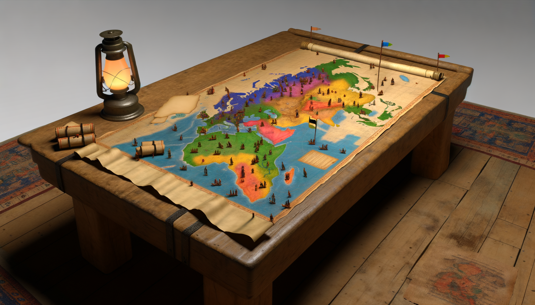 Using Maps to Track Historical Events