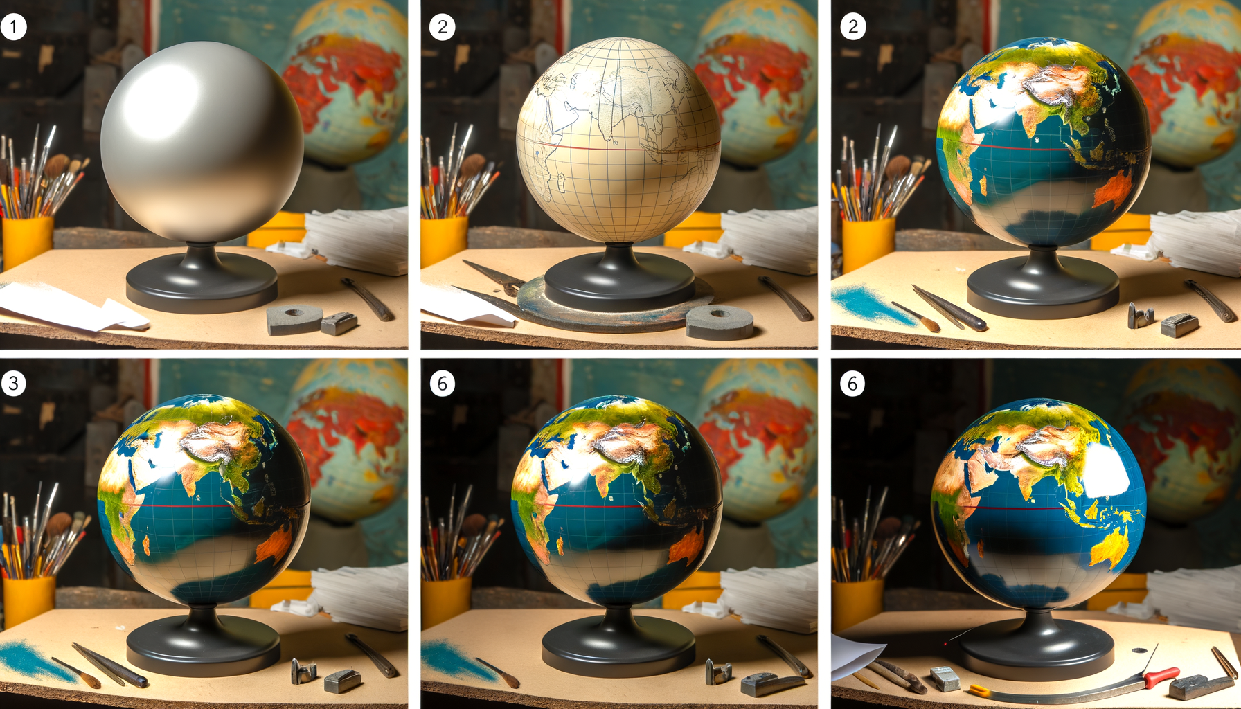 How Globes Are Made: Step-by-Step Guide
