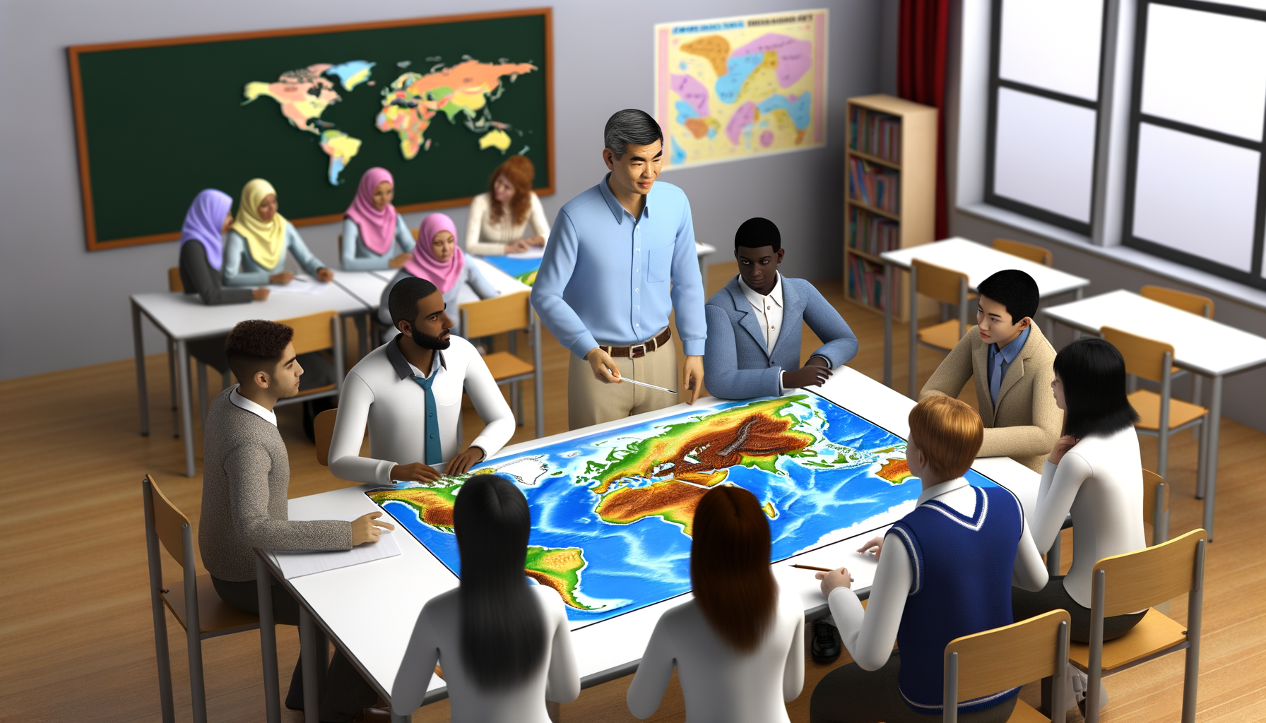 Educational Uses for Raised Relief Maps in Schools