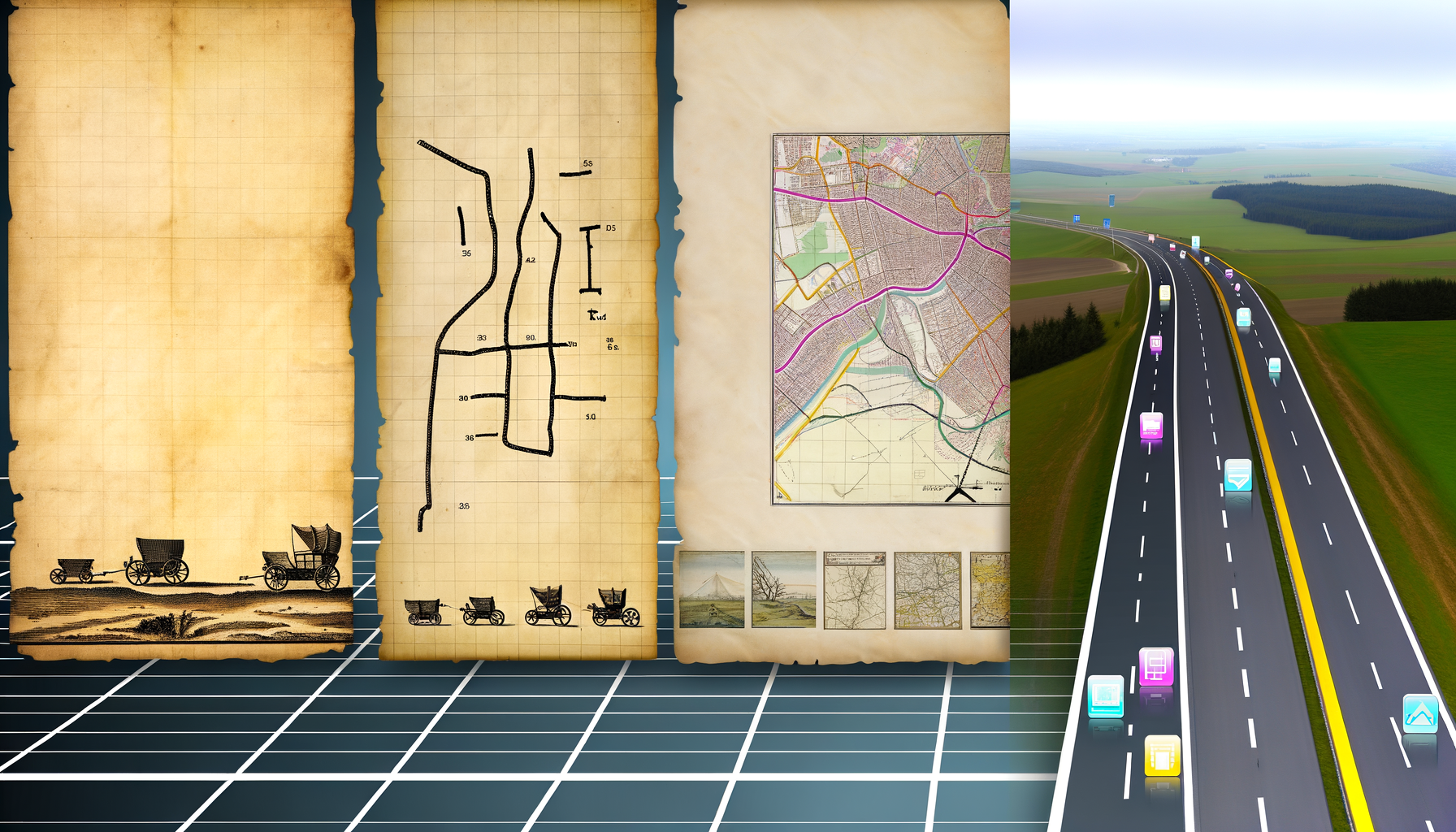 The Evolution of Roadside and Highway Maps