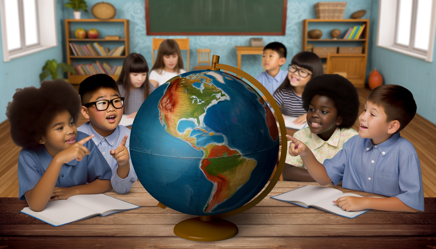 Discovering Continents: Teaching Kids with Globes