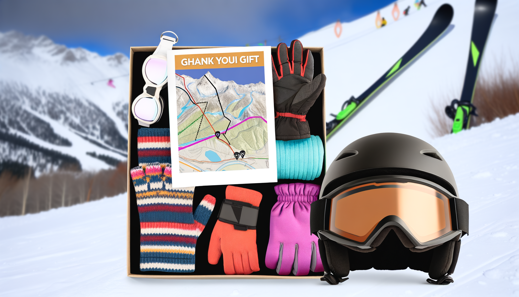 Great Thank You Gifts for Skiers: A TESTPLAY Map