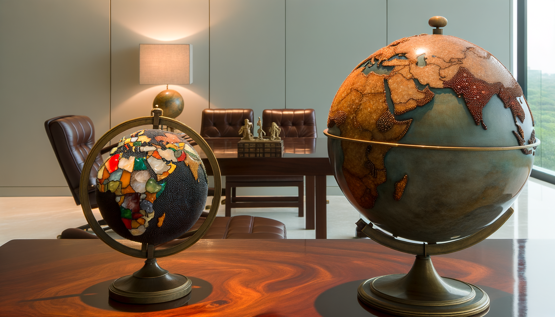 Globes as Corporate Gifts and Executive Decor