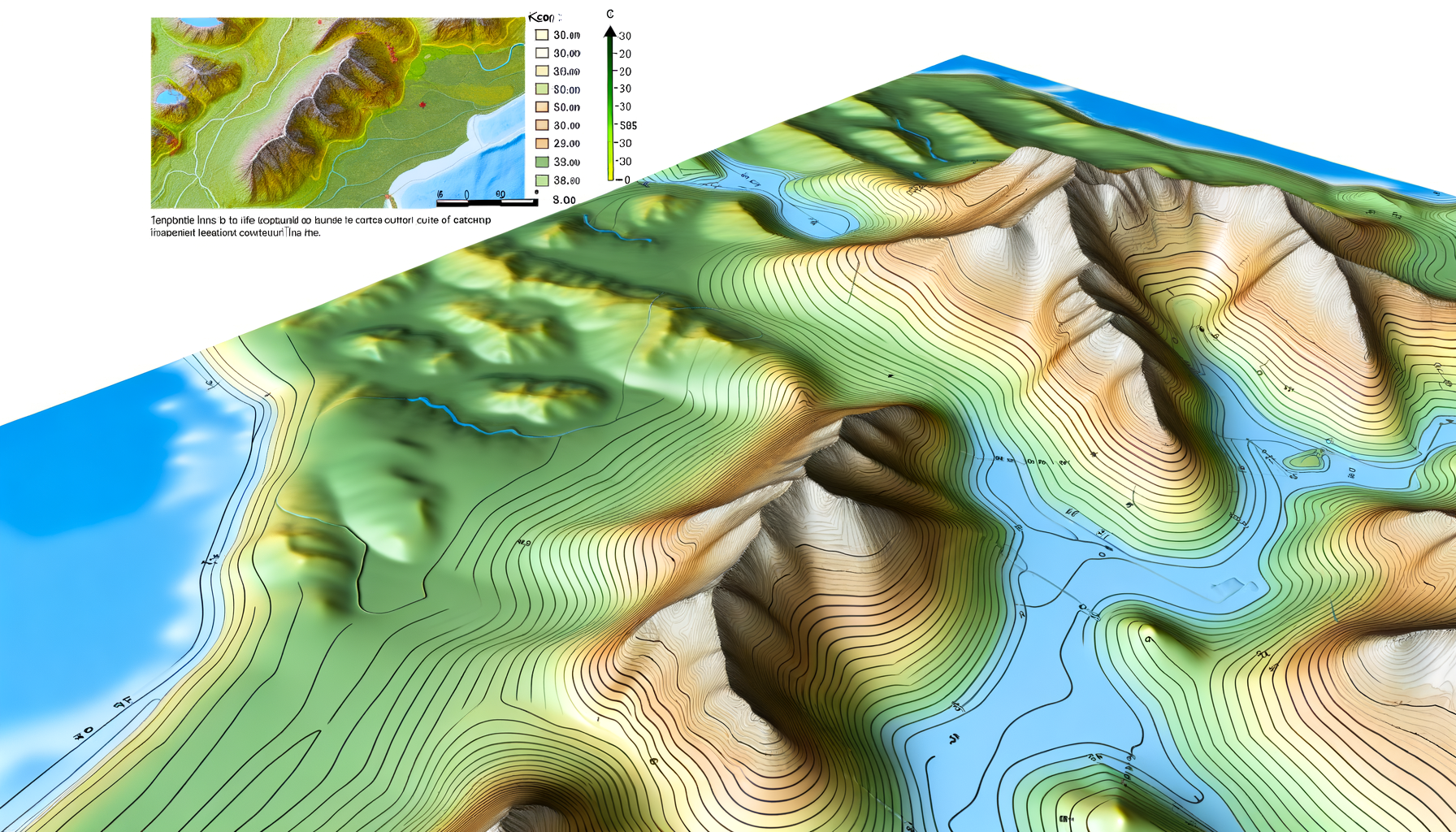 Understanding Contour Lines on Raised Relief Maps