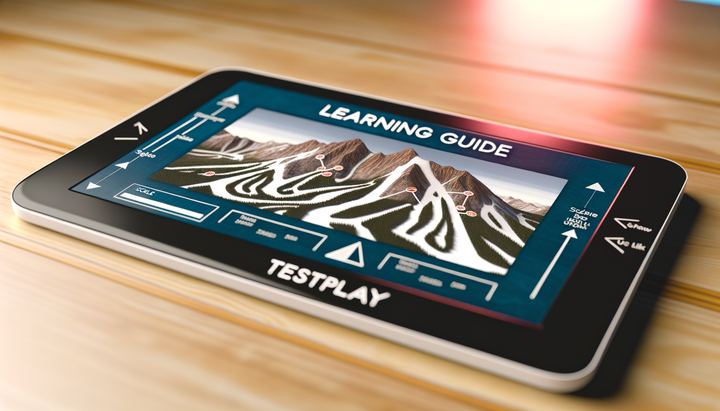 Understanding Map Scale on Your TESTPLAY 3D Ski Map