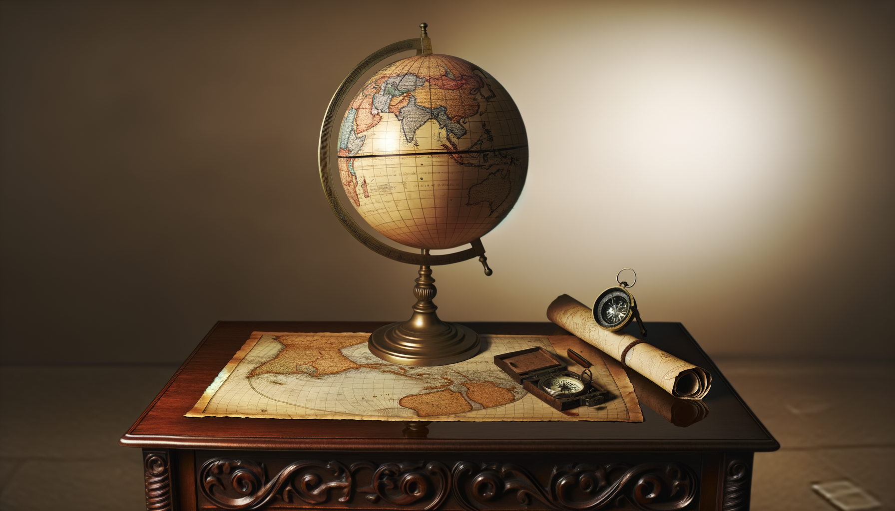 The Enduring Charm of Antique Globes