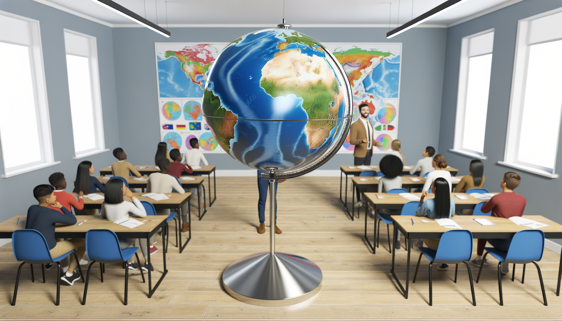 Globes in the Classroom: Engaging Students with Geography