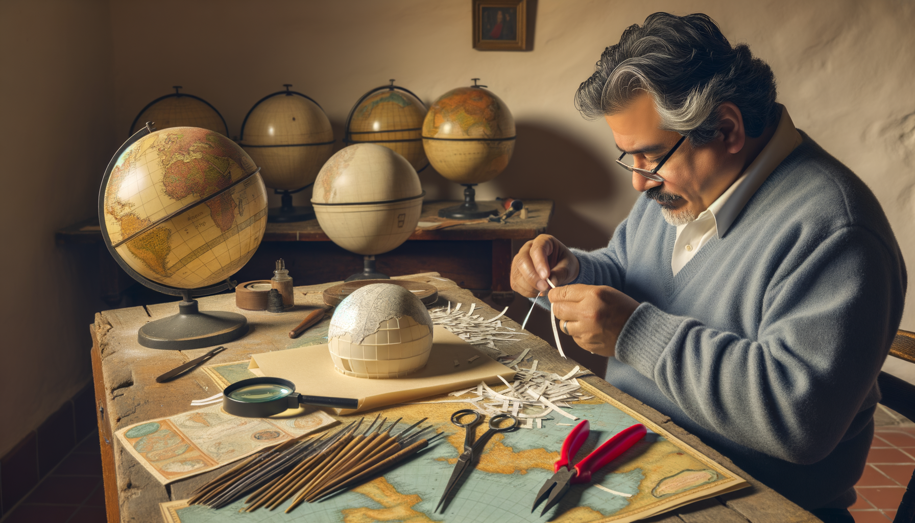 The Craftsmanship Behind Handcrafted Globes