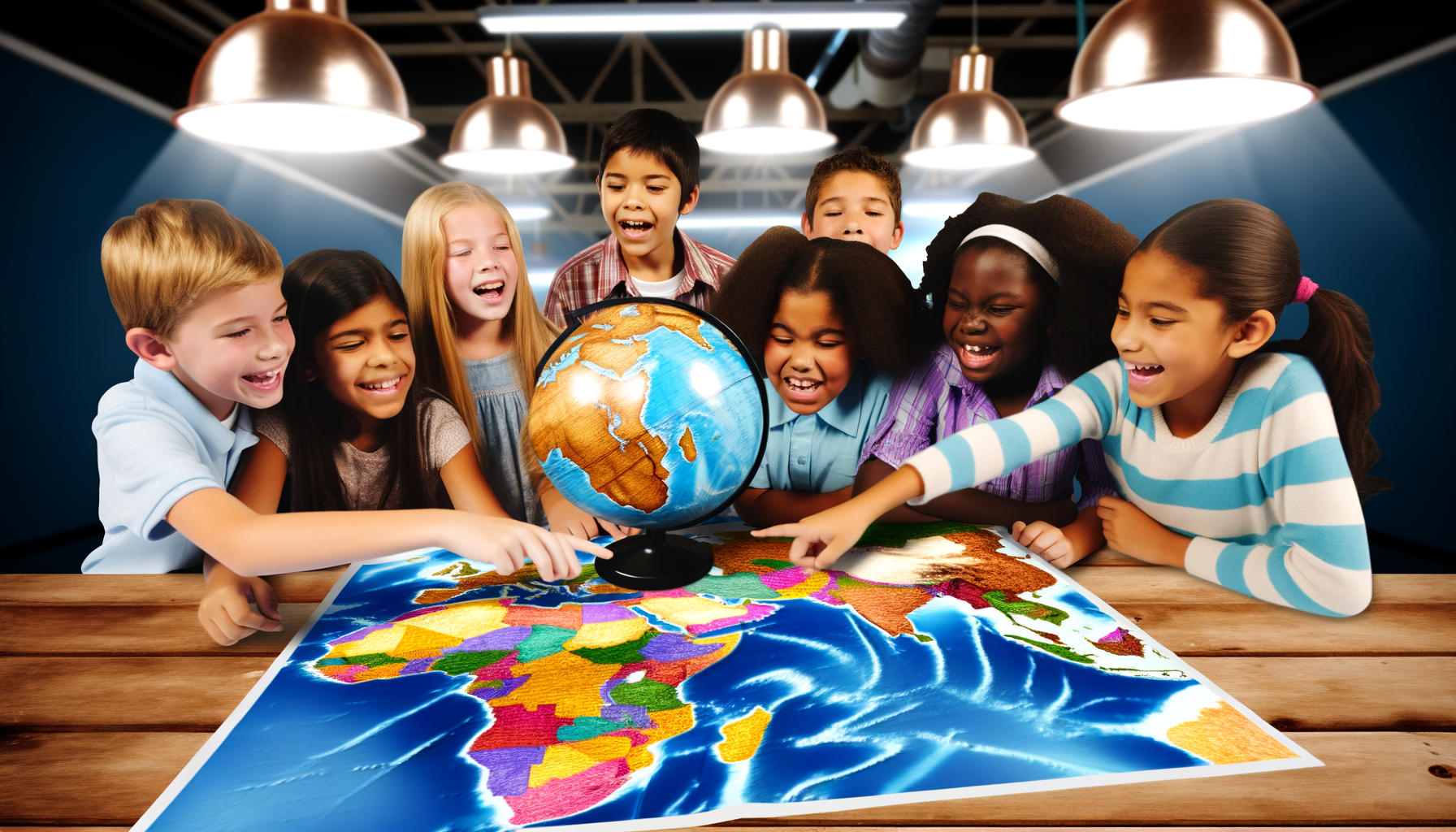 Using Maps and Globes to Teach Kids Geography