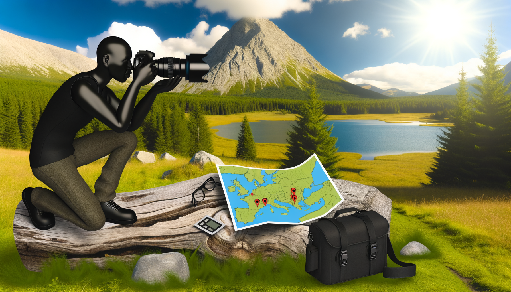 Using Maps for Photography and Location Scouting