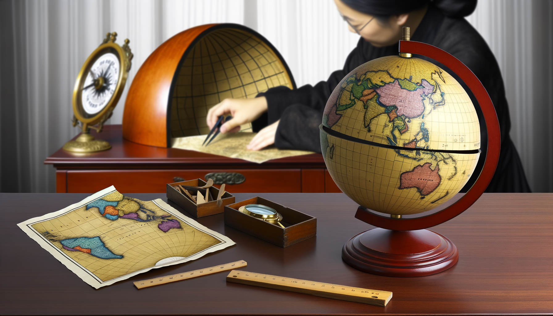 The Process of Updating Globe Cartography