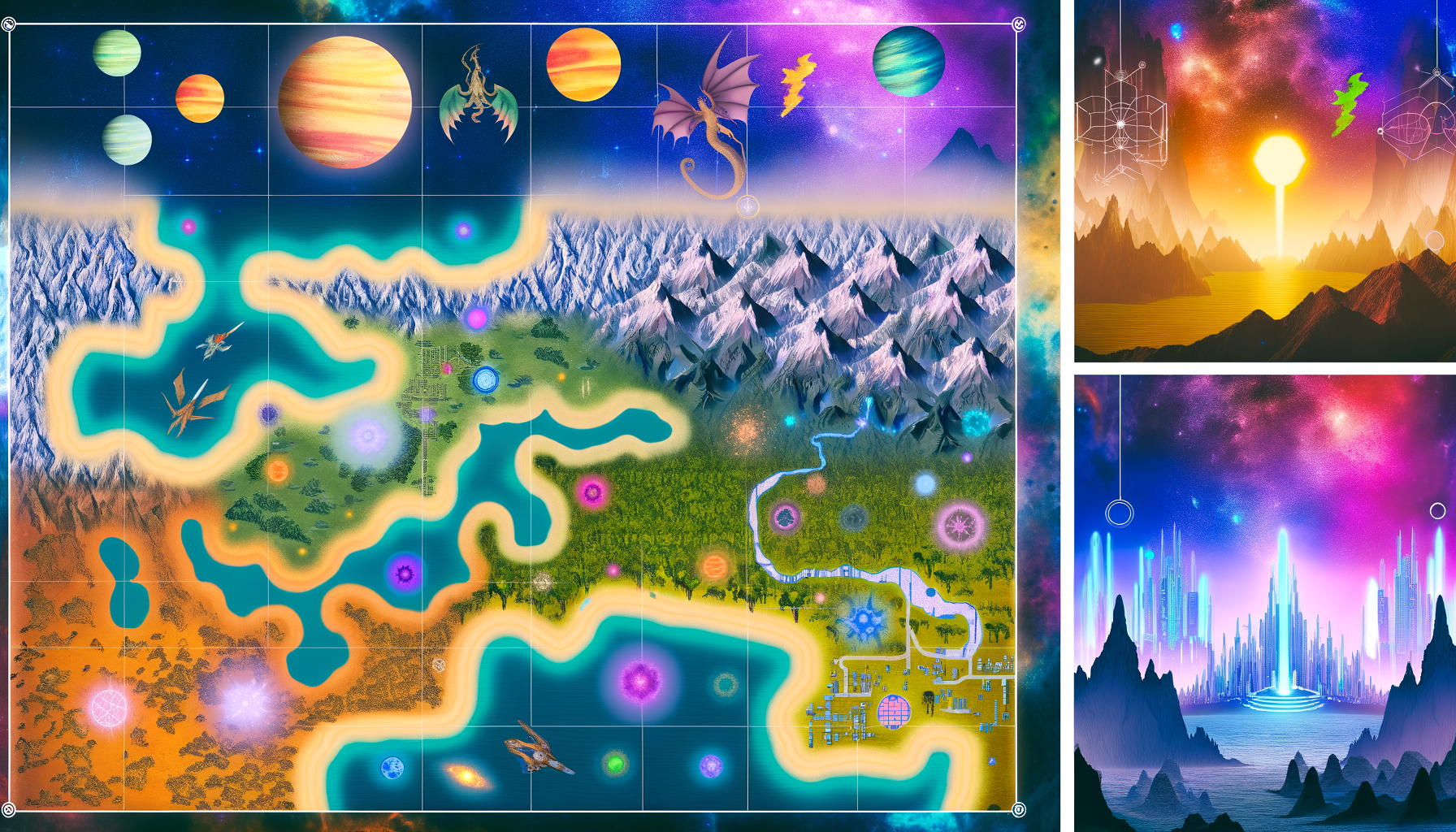 Maps in Fantasy and Science Fiction