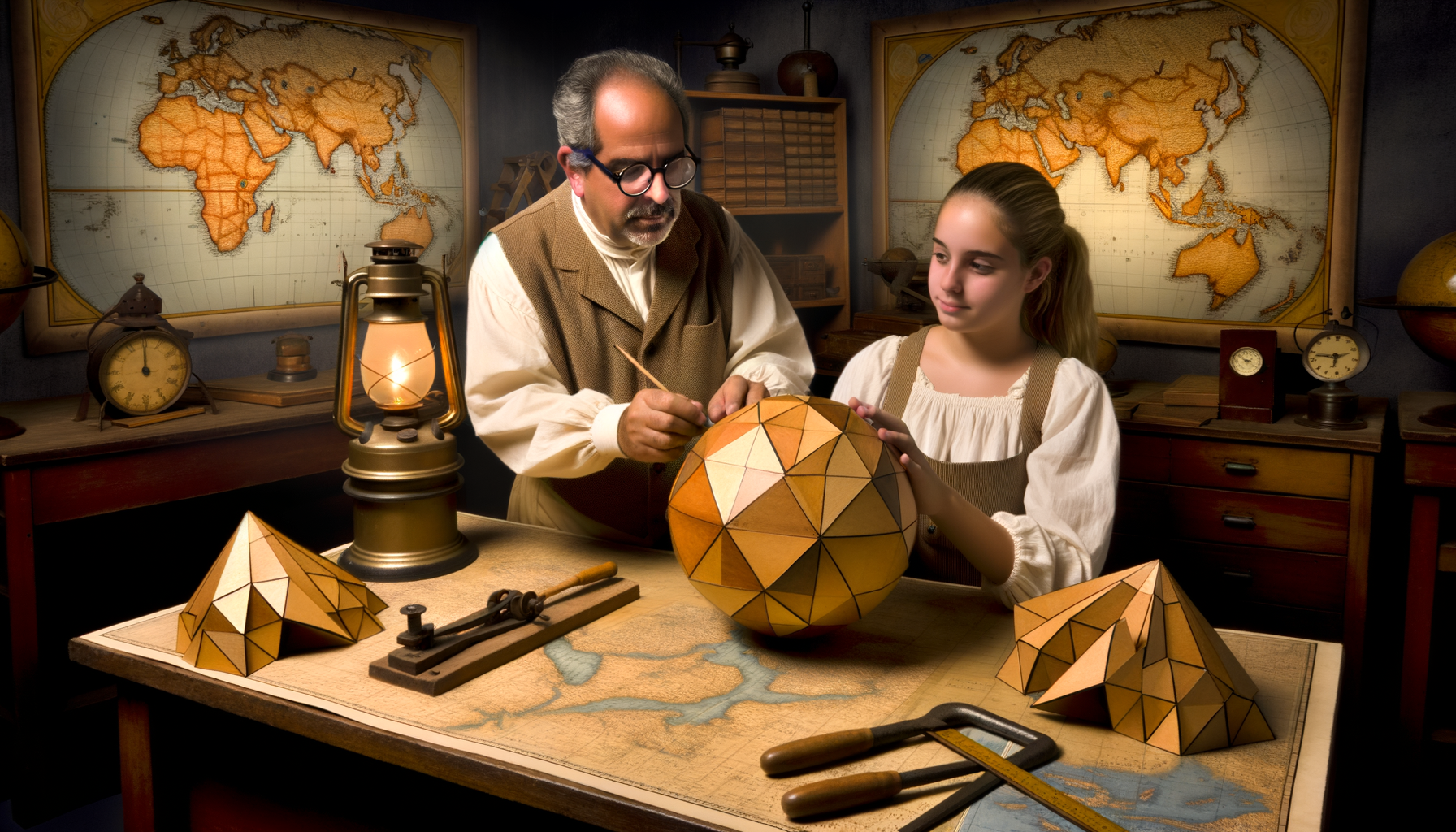 The Craft of Applying Gores to a Globe