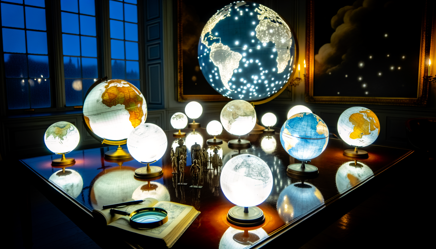 The Beauty of Illuminated Globes: A Guide
