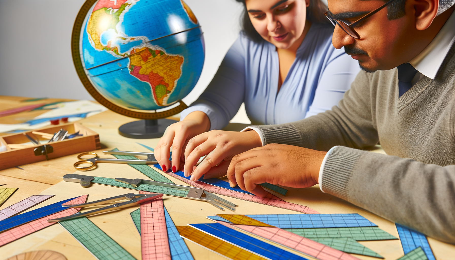 The Craft of Globe Gores: Assembling the World