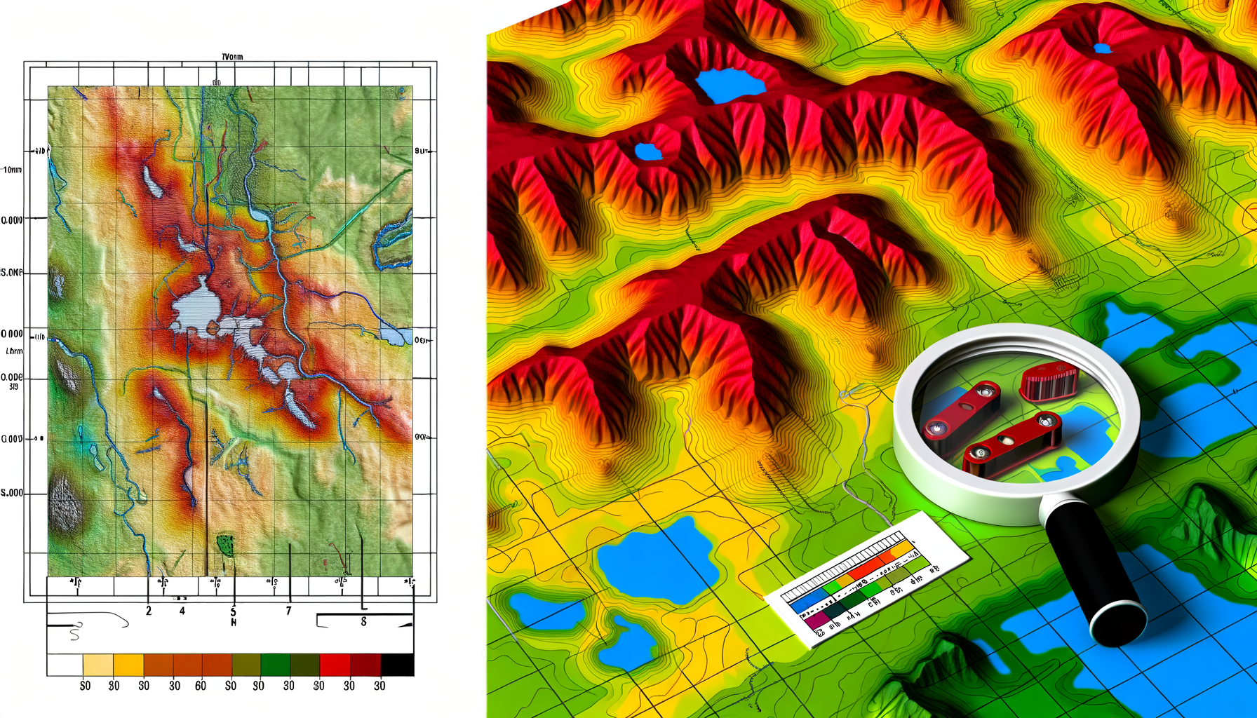 Understanding Elevation: Reading Height on Raised Relief Maps