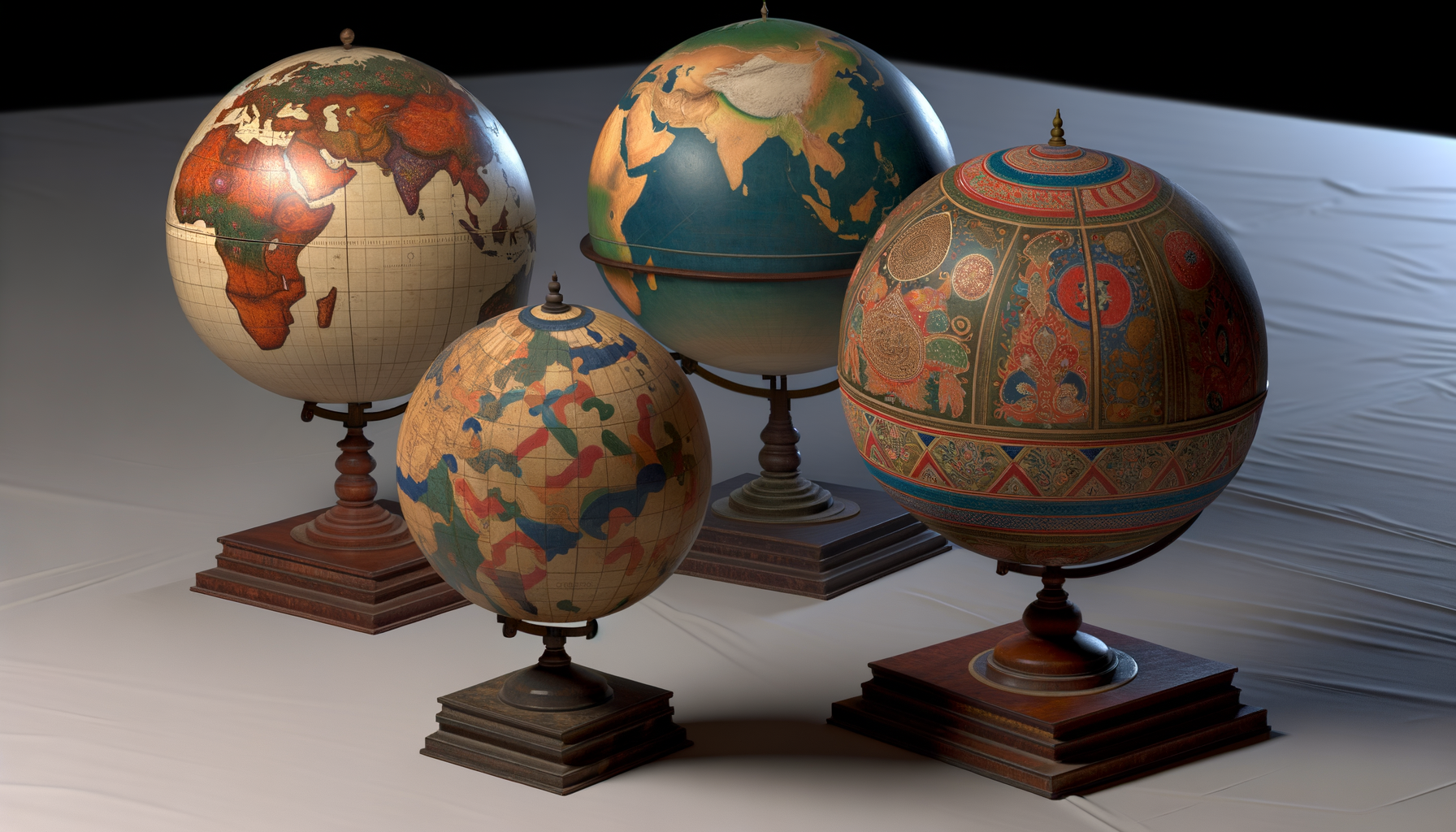 Globes as Artistic Masterpieces