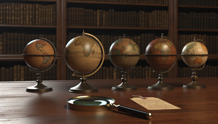 Identifying and Dating Antique Globes