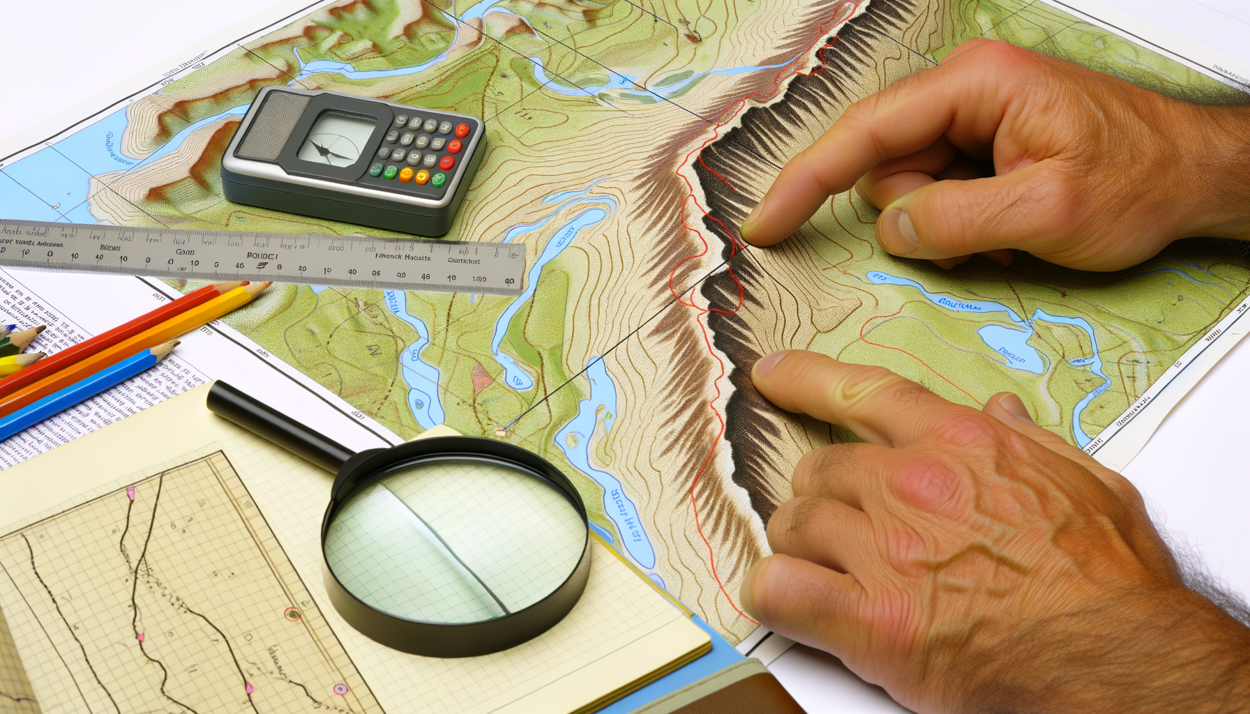 How to Read a Raised Relief Map Like a Pro