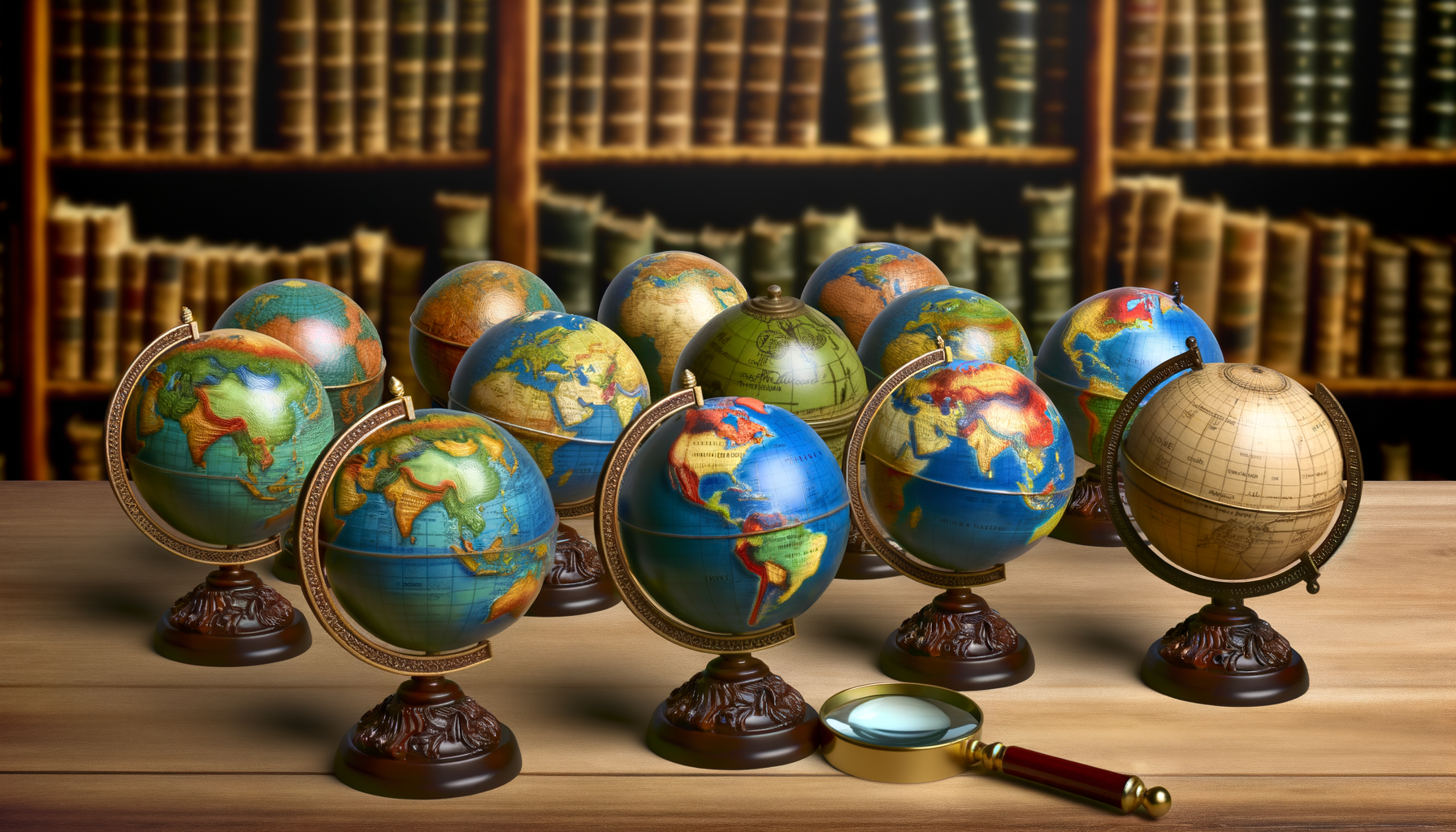 The Charm of Miniature Globes for Collectors
