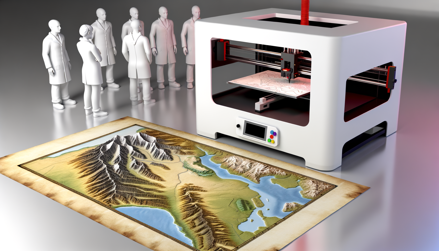 How 3D Printing is Revolutionizing Raised Relief Maps