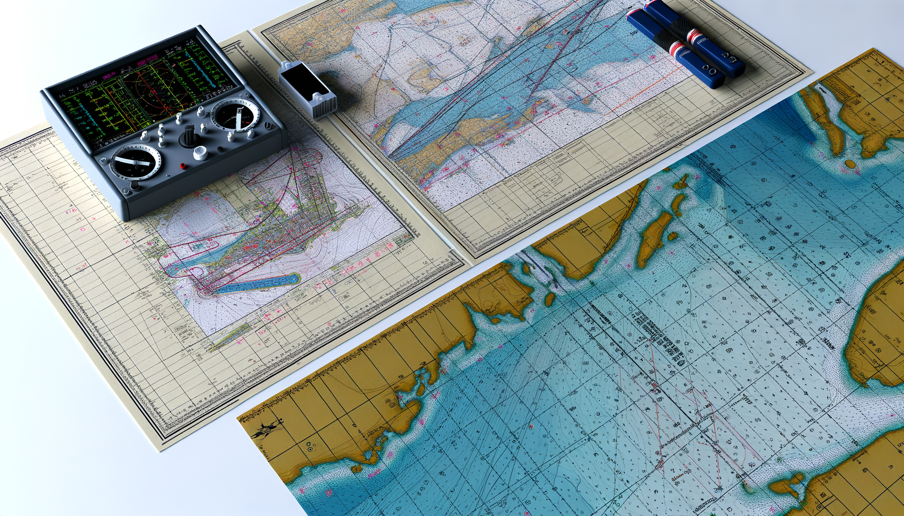 Maps as Navigational Tools in Aviation and Maritime