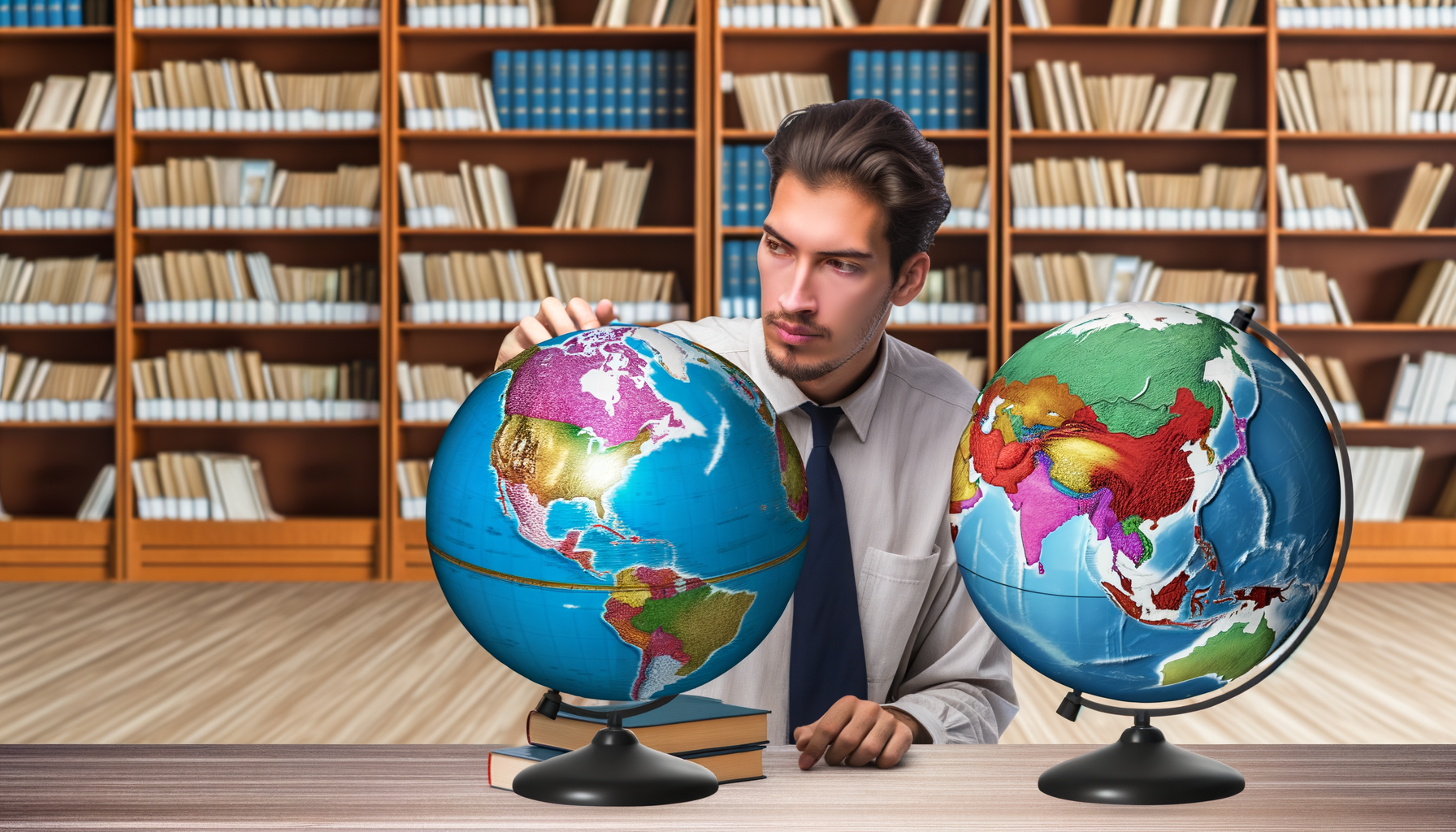 Choosing Between Political and Physical Globes