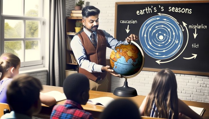 How Globes Teach Us About Earth's Rotation and Seasons