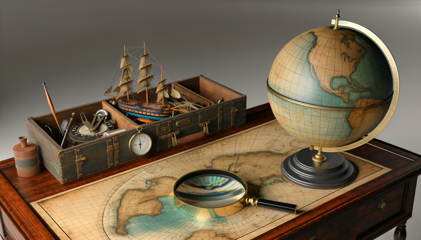 Exploring the Ocean with Globes and Maps