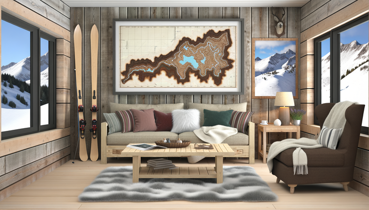 Mountain Home Decor Ideas: Using TESTPLAY 3D Ski Maps