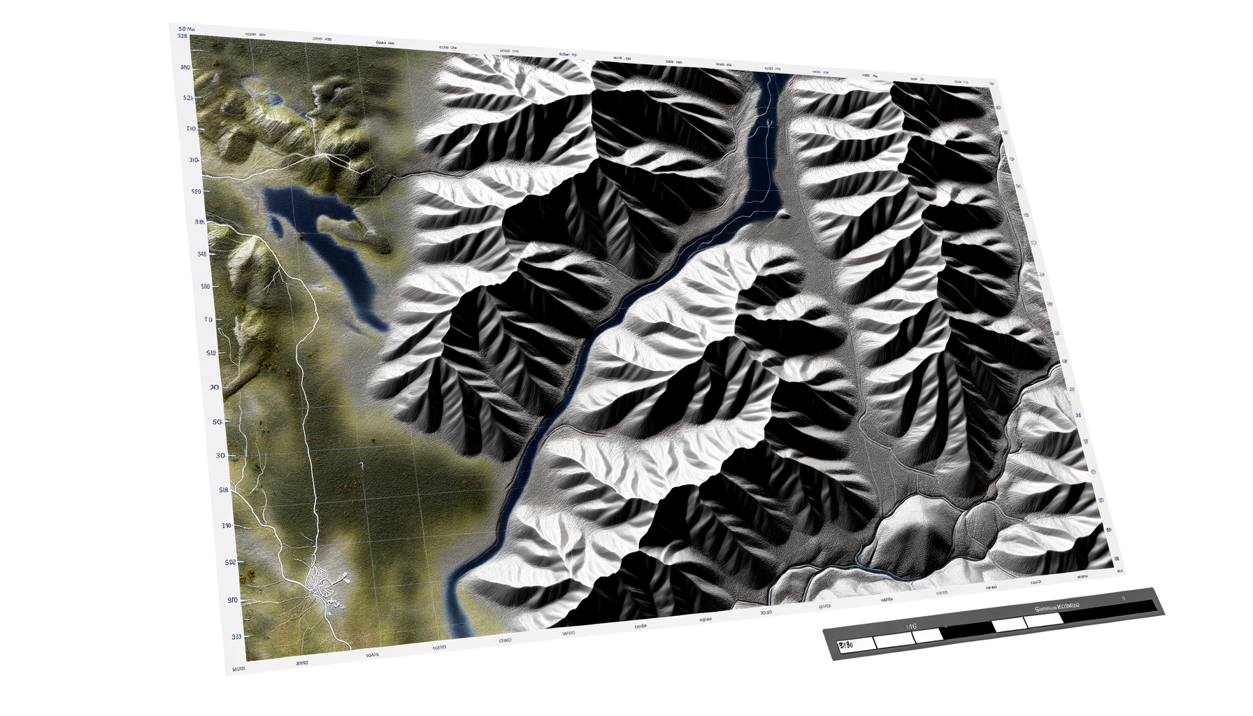 Raised Relief Maps for Search and Rescue Operations