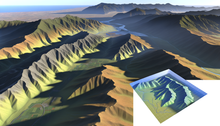 TESTPLAY Maps: Capturing Mountain Feel in 3D