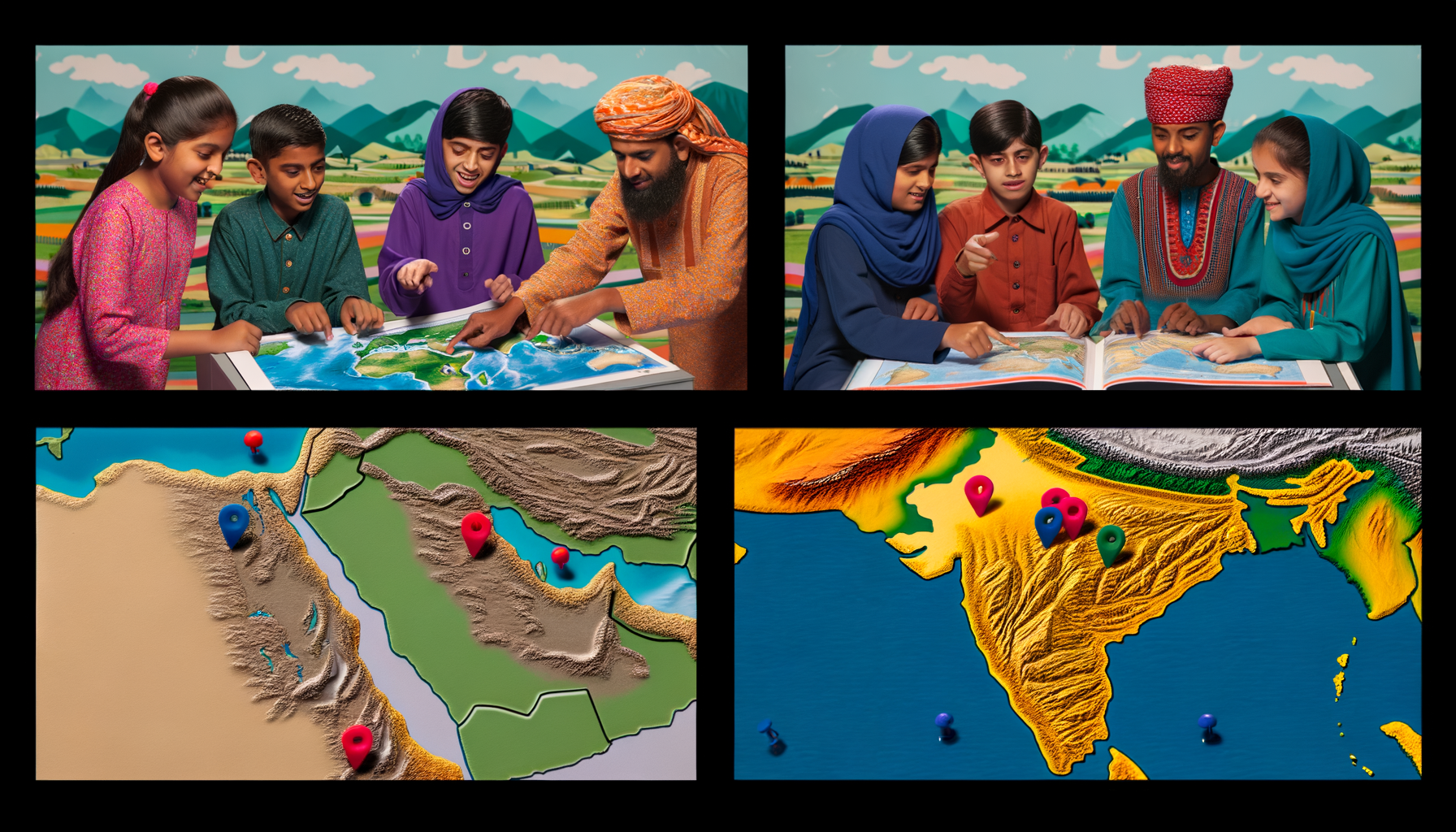 5 Fun Geography Activities Using Raised Relief Maps