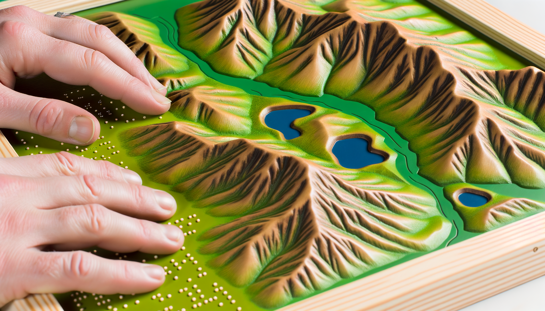 Raised Relief Maps for Educational and Therapeutic Use