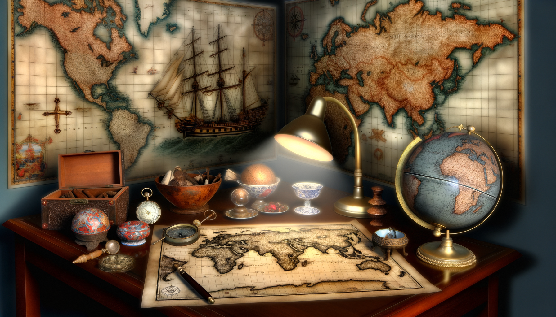 The Importance of Maps in Global Trade History