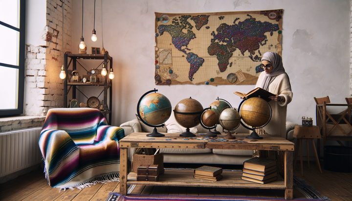 Decorating with Globes: Tips for a Global Style