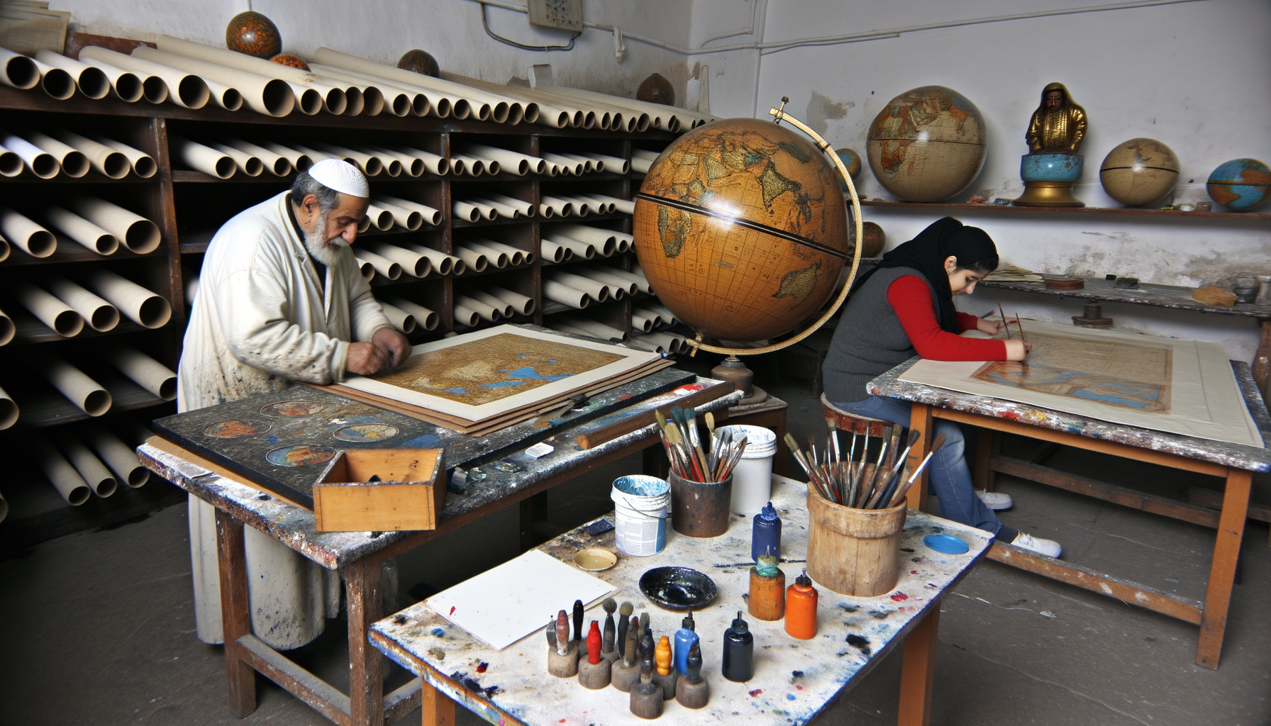 The Craftsmanship of Globe Making: An Inside Look