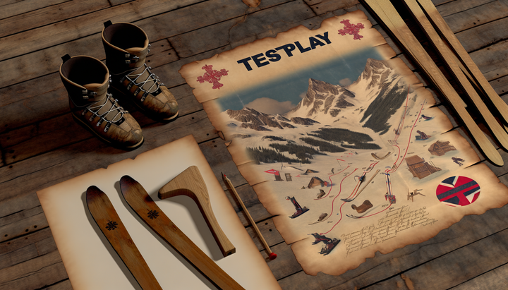 Reliving Ski History: Details on TESTPLAY Maps